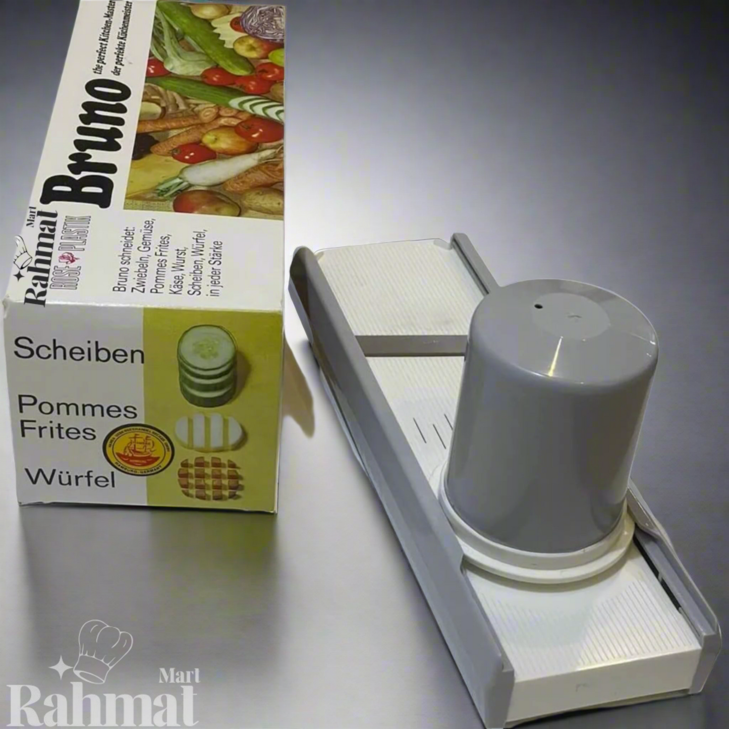 Bruno Multifunction Vegetable & Salad Cutter – Premium Food Chopper & Dicer