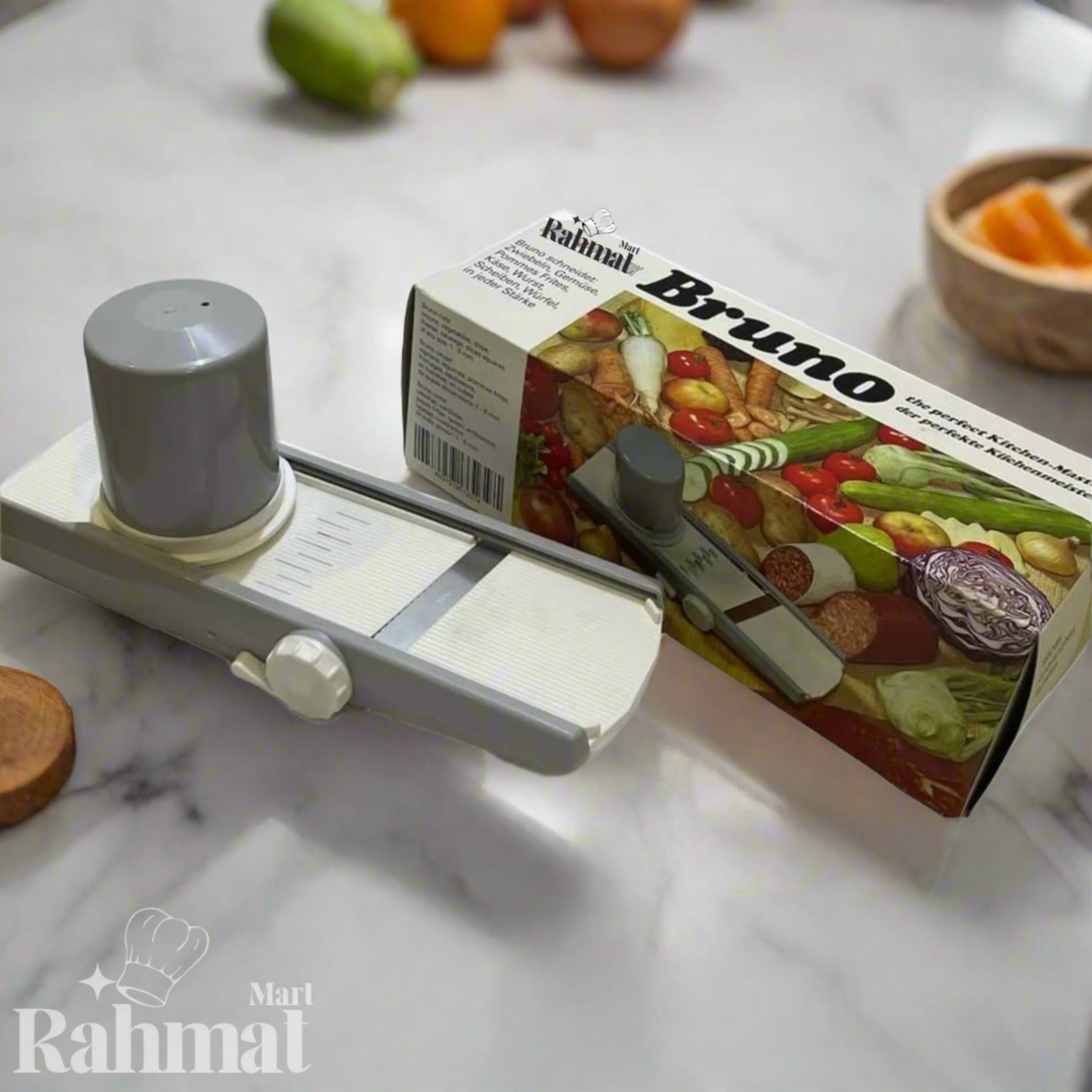 Bruno Multifunction Vegetable & Salad Cutter – Premium Food Chopper & Dicer