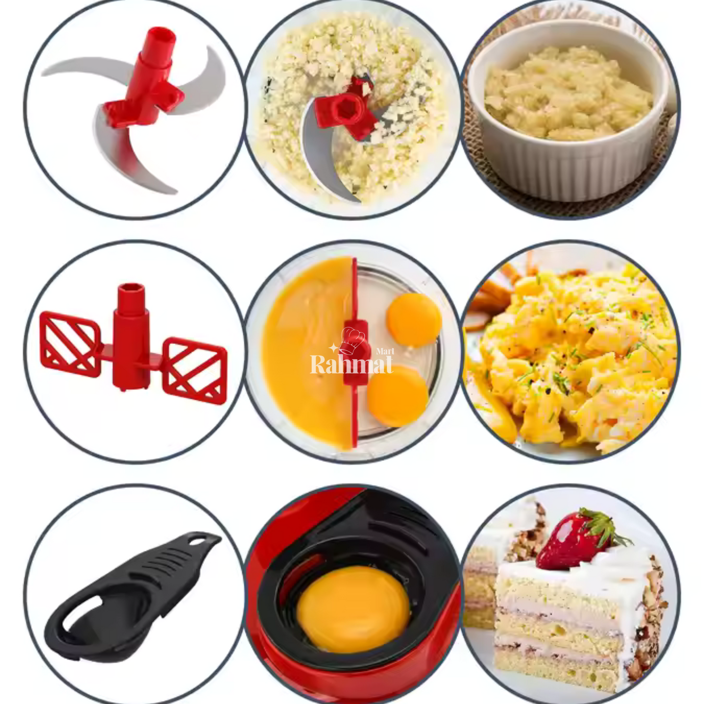 TurboChopper Manual Multitasker for Garlic, Onions, Nuts & Salsa!