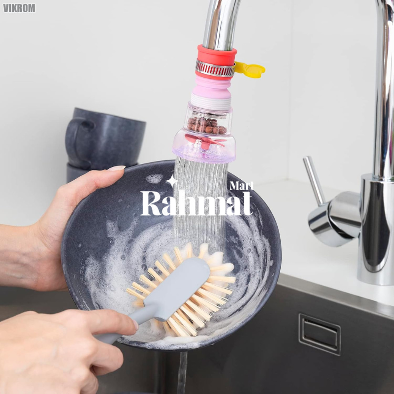 360° Rotating Water-Saving Kitchen Faucet Sprayer